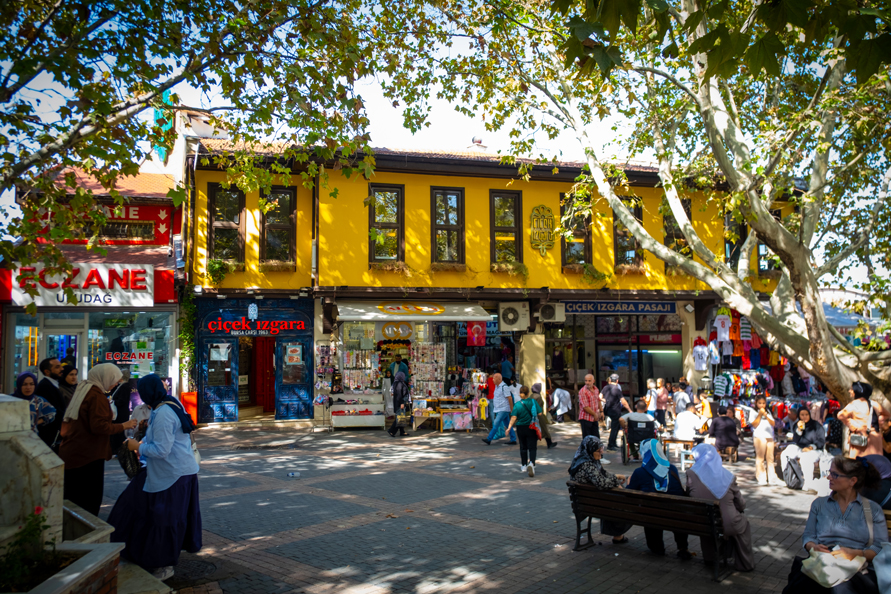 bursa çiçek ızgara