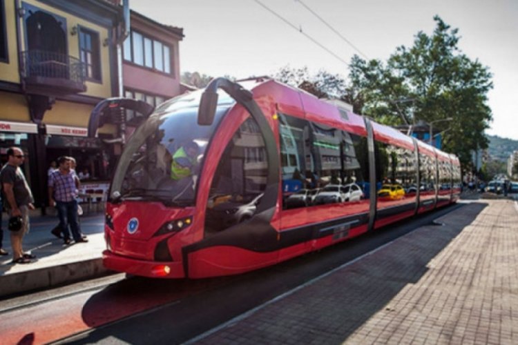 bursa ipekböceği tramvayı